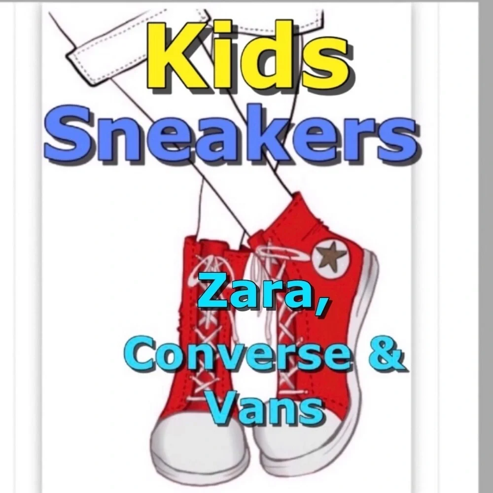 Kids Zara, converse and vans